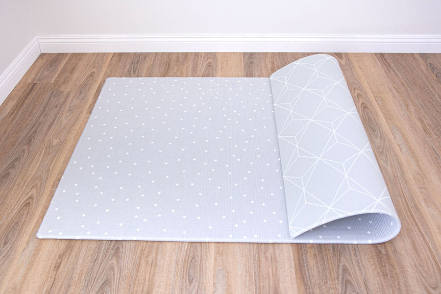 Grey Confetti Foam Baby Play Mat - Main Image